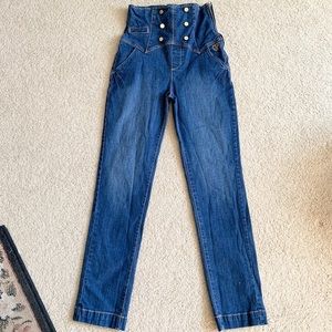 Ultra High-Waist Pin-Up Jeans
